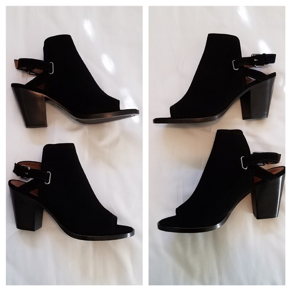 ENDING @ NOON EST New Frye Black Sling Boot - Picture 3 of 3